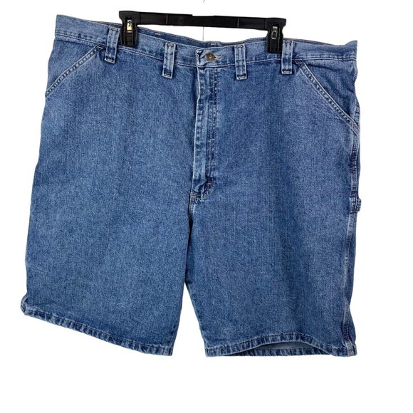 Wrangler Other - Wrangler Originals Blue Denim Carpenter Shorts Men's Size 44